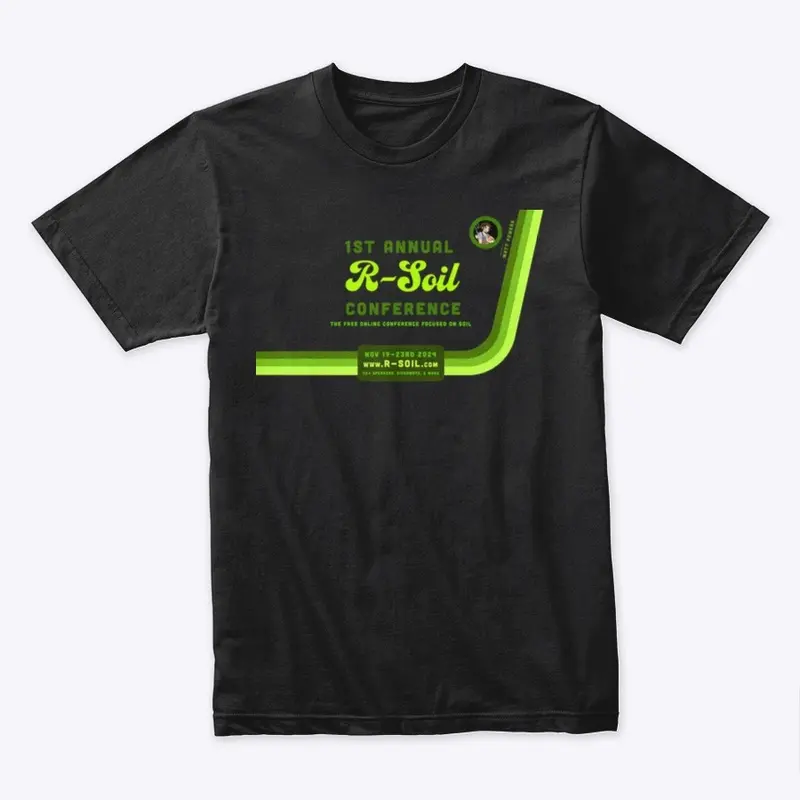 R-Soil 2024 Black & Green T-Shirt